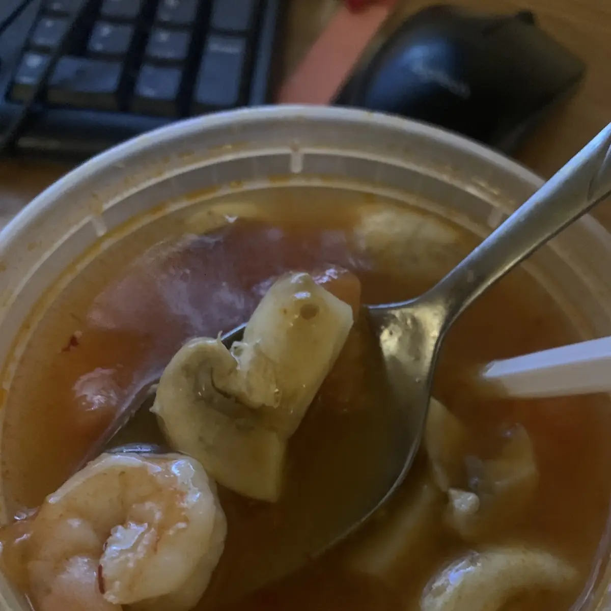 tom yum soup冬阴汤
